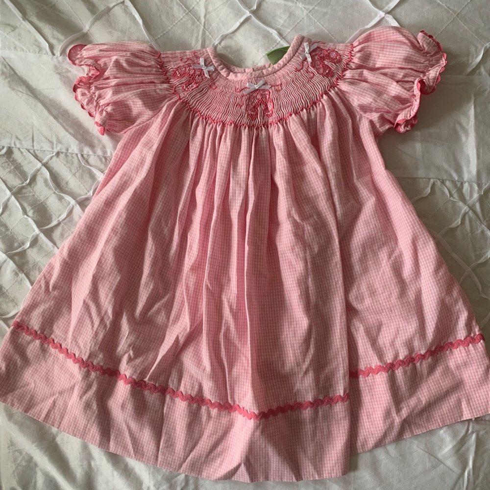 Ballet slipper smock dress Classic Whimsey Size 9 months